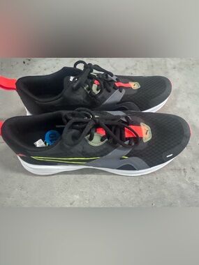 NEW Puma Hybrid Fuego Runners - Black/Orange/Yellow - Men’s Size 10